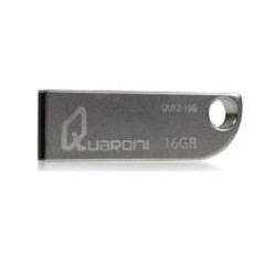 MEMORIA QUARONI 16GB USB 20 CUERPO METALICO COMPATIBLE CON WINDOWS MAC LINUX