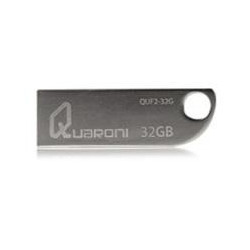 MEMORIA QUARONI 32GB USB 20 CUERPO METALICO COMPATIBLE CON WINDOWS MAC LINUX