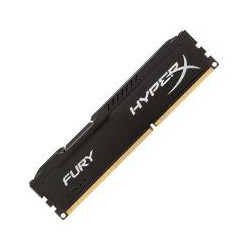 MEMORIA KINGSTON UDIMM DDR3 4GB 1600MHZ HYPERX FURY BLACK CL10 240PIN 15V C DISIPADOR DE CALOR P PC GAMER ALTO RENDIMIENTO