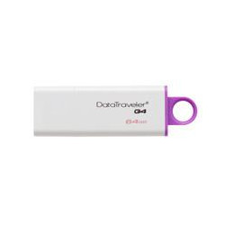 MEMORIA KINGSTON 64GB USB 30 DATATRAVELER I GEN 4 MORADA