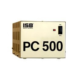 REGULADOR SOLA BASIC ISB PC 500 FERRORESONANTE 500VA 400W 4 CONTACTOS COLOR BEIGE