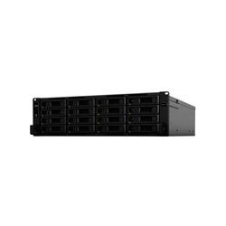 NAS SYNOLOGY RS2821RP 16 BAHIAS AMPLIABLES A 28 CON UNIDAD DE EXPANSIN RACK 3U NCLEO CUADRUPLE 22GHZ 4GB DDR4 LAN GIGABITX4 USB