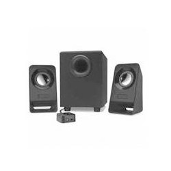 BOCINAS LOGITECH Z213 21 NEGRAS 7 WATTS RMS PC MAC IPOD DVD