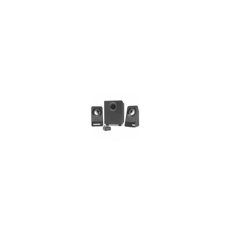 BOCINAS LOGITECH Z213 21 NEGRAS 7 WATTS RMS PC MAC IPOD DVD