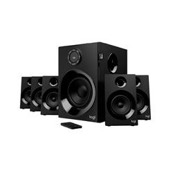 BOCINAS LOGITECH Z607 NEGRAS 51 80 WATTS RMS BLUETOOTH CON RANURA PARA TARJETAS SD PC MAC MP3 IPOD DVD
