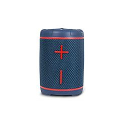 BOCINA BLUETOOTH GHIA BXSUB SUMERGIBLE EN AGUA IPX7 5W x2 TWS MANOS LIBRES RADIO FM COLOR AZUL ROJO