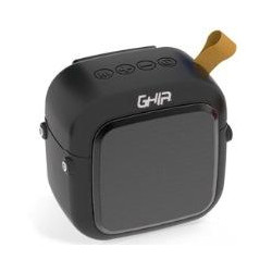BOCINA BLUETOOTH BX90 GHIA NEGRA 3W AUX SD CARD MANOS LIBRES BT TWS RADIO FM