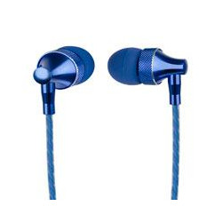 AUDaFONOS IN EAR CON MICRaFONO PERFECT CHOICE STRETTO AZUL