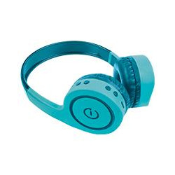 AUDaFONOS ON EAR INALAMBRICOS MANOS LIBRES CON BT FM SD 35MM EASY LINE BY PERFECT CHOICE VERDE