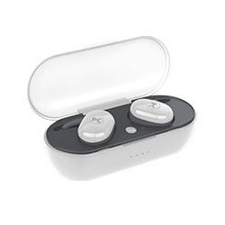 AUDaFONOS INALaMBRICOS BT TWS EXTRA BASS PERFECT CHOICE BLANCO