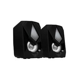 BOCINAS MULTIMEDIA 20 WONDER X X900 ACTECK X 6W USB 35 MM LED BLANCO COLOR NEGRO AC 929721