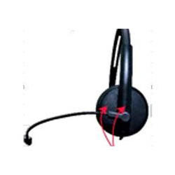 DIADEMA ESTEREO ALAMBRICA TECHZONE P VIDEOCONFERENCIA CONEXION USB 20 MANOS LIBRES