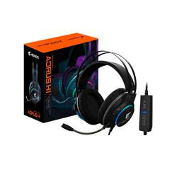 AUDIFONOS GIGABYTE TIPO DIADEMA CON MICROFONO AORUS H1 USB 20 CANAL 71 ALTO RENDIMIENTO GAMER