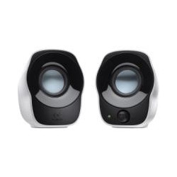 BOCINAS LOGITECH Z120 20 BLANCA NEGRA AUDIO POR 35 ALIMENTACION USB PC