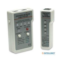 PROBADOR DE CABLE INTELLINET PARA RJ11 RJ45 UTP STP FTP